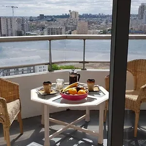 Beau Studio Renove 30m2 Balcon Vue Paris+parking Apartment